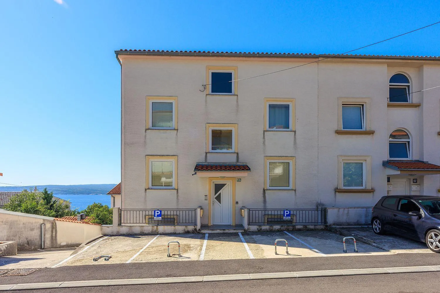 Komfortables Apartment Nur 500 Meter Zum Strand Mit Meerblick, Waschmaschine, Parkplatz Dramalj Croatia