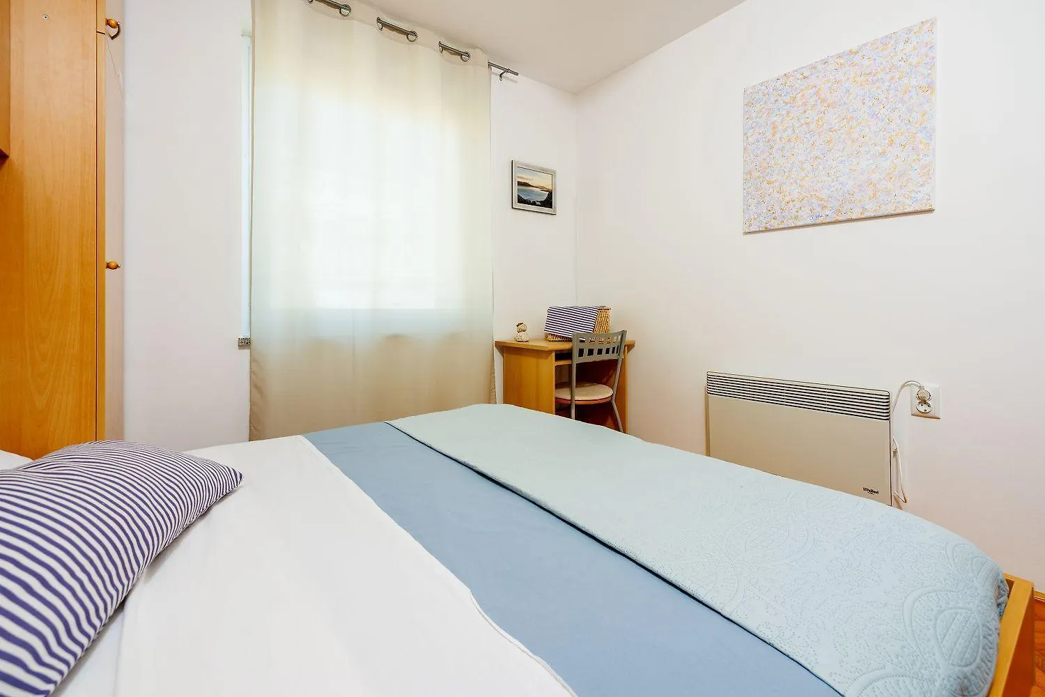 Komfortables Apartment Nur 500 Meter Zum Strand Mit Meerblick, Waschmaschine, Parkplatz 드라말리
