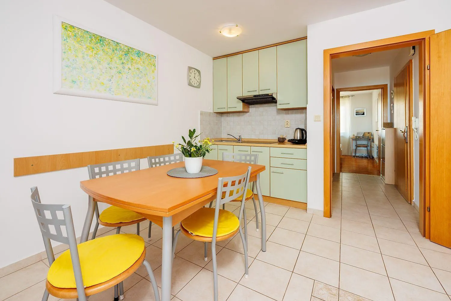 Komfortables Apartment Nur 500 Meter Zum Strand Mit Meerblick, Waschmaschine, Parkplatz 드라말리 0*,