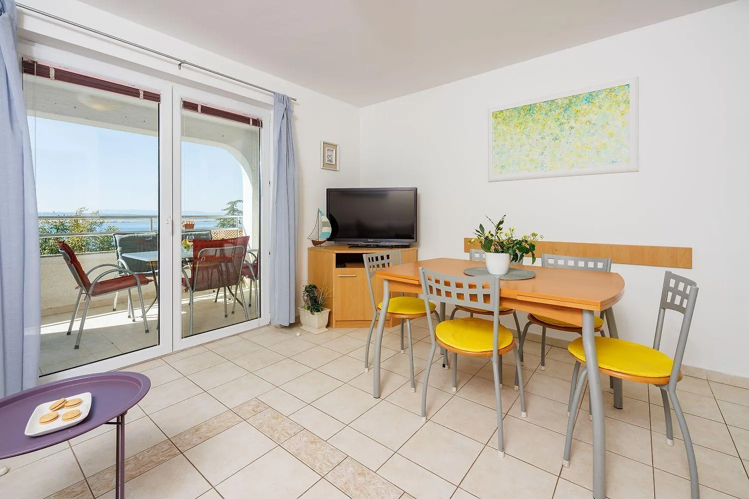 Komfortables Apartment Nur 500 Meter Zum Strand Mit Meerblick, Waschmaschine, Parkplatz 드라말리